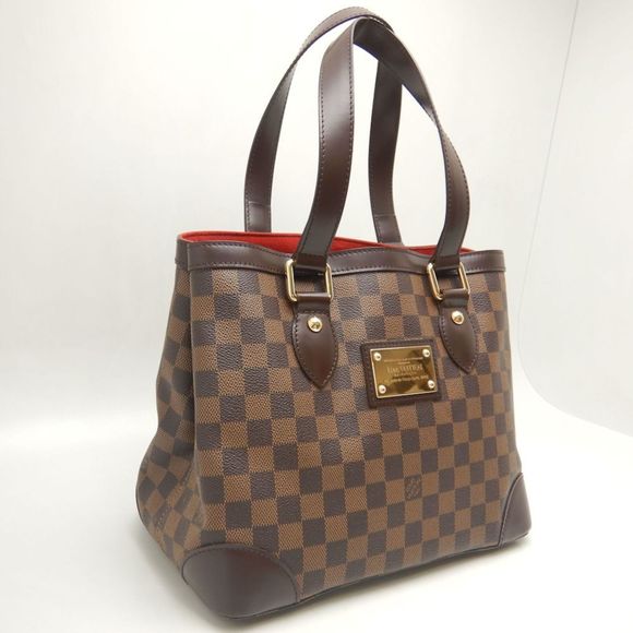 LOUIS VUITTON Authentic Brown Damier Tote Bag - Picture 2 of 10